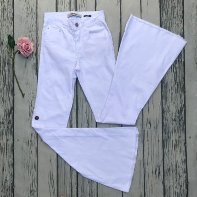 CALÇA JEANS FLARE