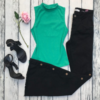 REGATA GOLA ALTA CANELADA