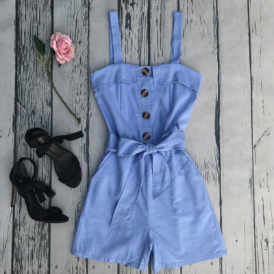 VESTIDO ESTAMPADO BOTÕES