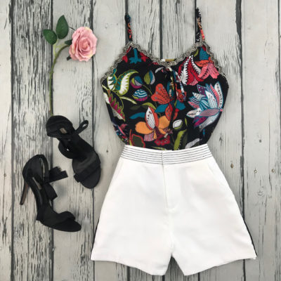 REGATA ESTAMPADA BORDADA LAURA