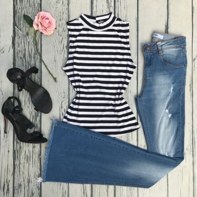 REGATA GOLA ALTA CANELADA