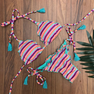 BIQUÍNI RENDA TRICÔ LUREX