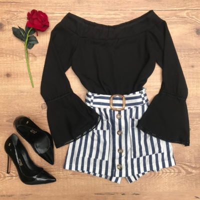 CIGANINHA MANGA FLARE PRETA