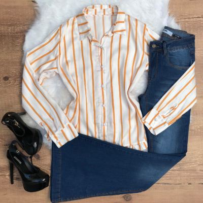 CAMISA BOTÕES PÉROLAS