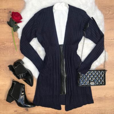 MAXI CARDIGAN TRICÔ