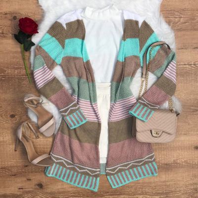MAXI CARDIGAN TRICÔ