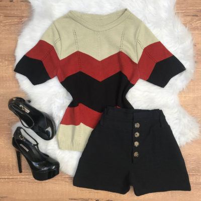 T-SHIRT TRICÔ COLOR