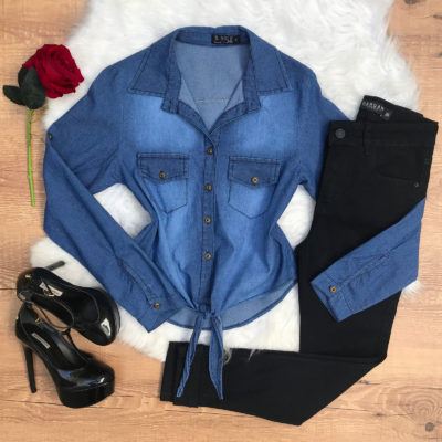 CROPPED JEANS NÓZINHO