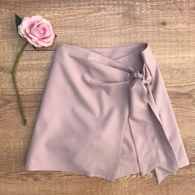 SHORT SAIA COM AMARRAÇÃO ROSÉ