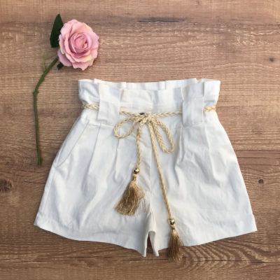 SHORT BENGALINE COM CINTO TASSEL OFF