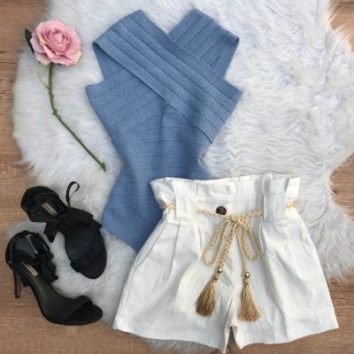 BODY TRICÔ MODAL DECOTE X AZUL BEBE