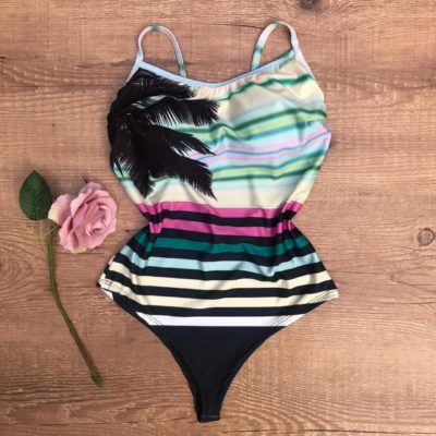 BODY MAIÔ COM BOJO ESTAMPADO COQUEIRO