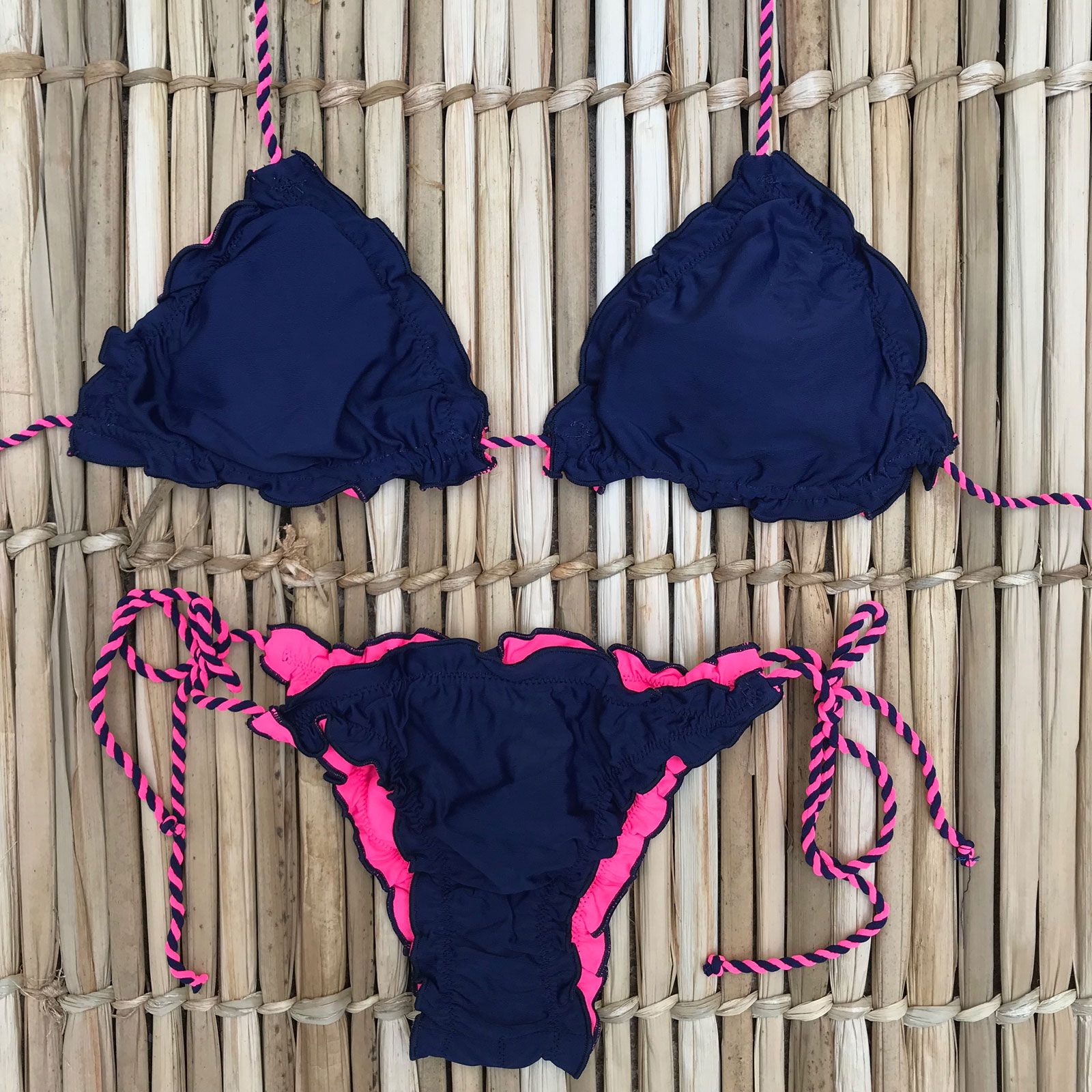 BIQUÍNI DUPLA FACE AZUL/PINK BIQUÍNI DUPLA FACE AZUL/PINK