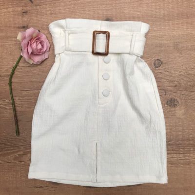 SAIA SECRETÁRIA COM CINTO OFF