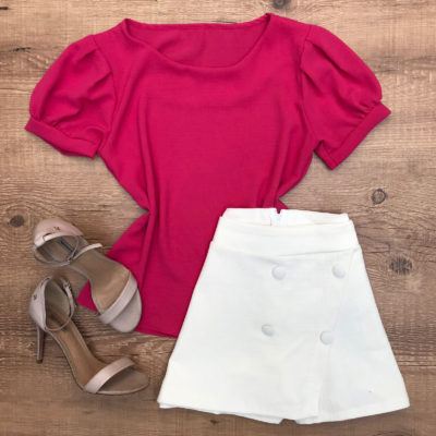 BLUSA MANGA PRINCESA