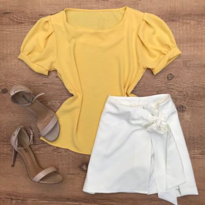 BLUSA MANGA PRINCESA