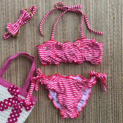 BIQUÍNI INFANTIL FLAMINGO