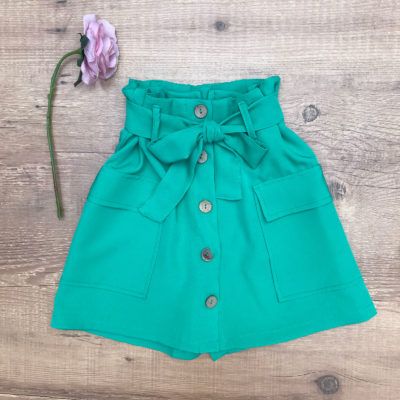 SHORT SAIA BOTÕES COM CINTO