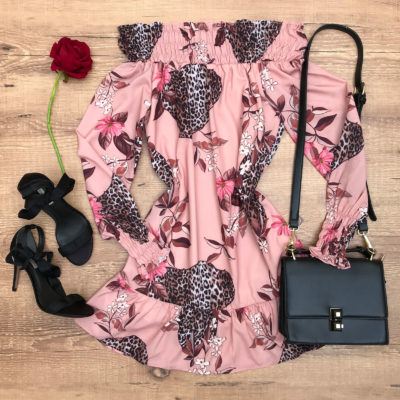 VESTIDO OMBRO A OMBRO LASTEX