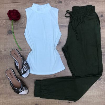 CALÇA JOGGER LINHO