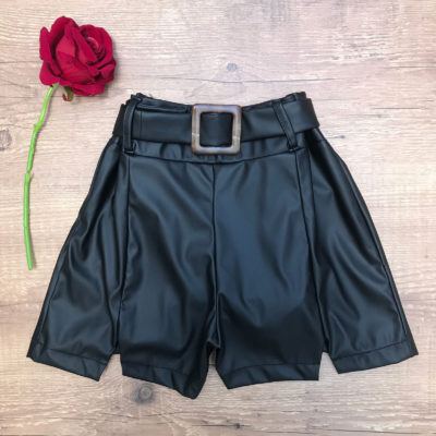 SHORT COURO FAKE