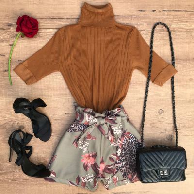 BLUSA GOLA ALTA MODAL