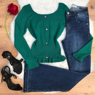 BLUSA TRICÔ MODAL BABADINHOS