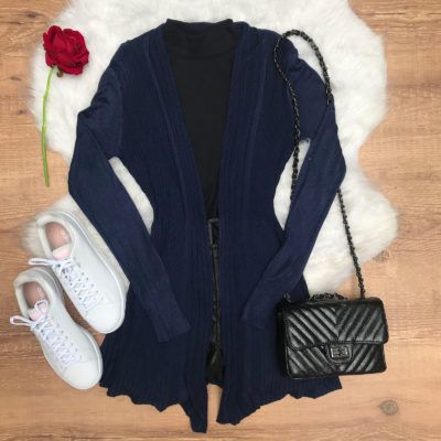 MAXI CARDIGAN TRICÔ