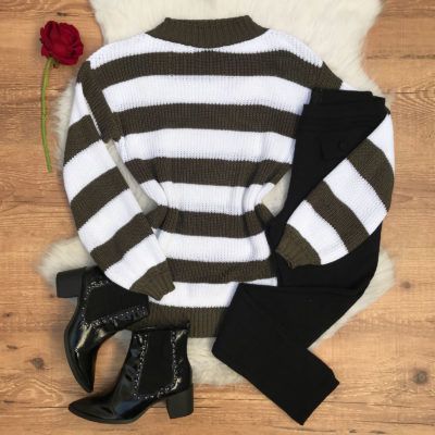 BLUSA TRICÔ GROSSO