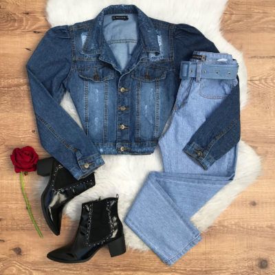 CALÇA JEANS MOM LISA