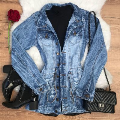 JAQUETA PARKA JEANS