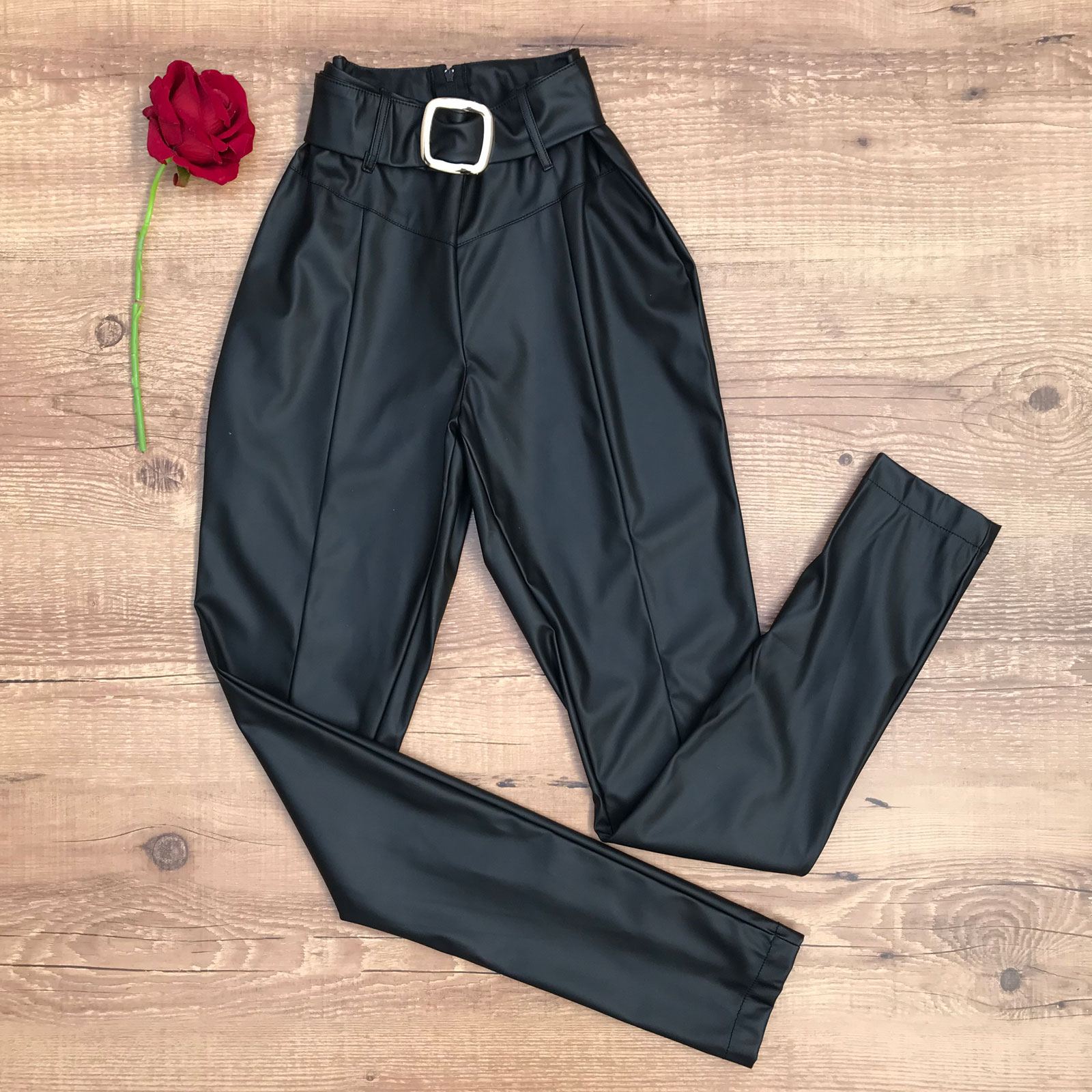 CALÇA COURO FAKE CALÇA COURO FAKE