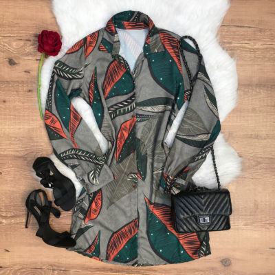 CHAMISE CREPE ESTAMPADO