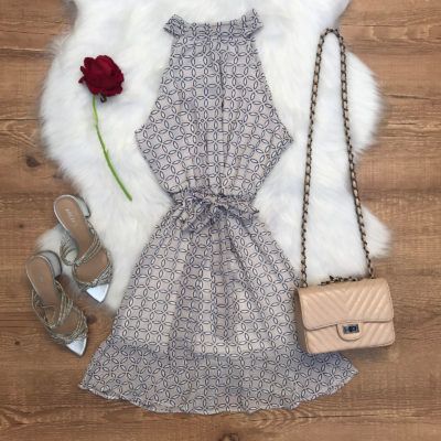 VESTIDO CHIFFON