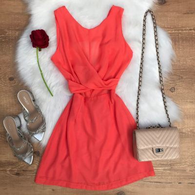 VESTIDO CHIFFON