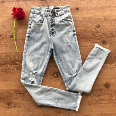 CALÇA JEANS CIGARRETE