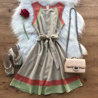 VESTIDO MIDI LINHO