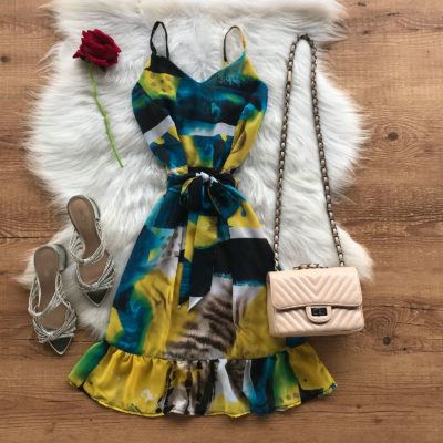 VESTIDO BABADOS