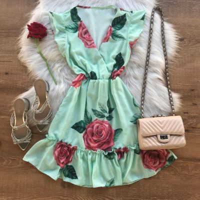 VESTIDO BABADOS