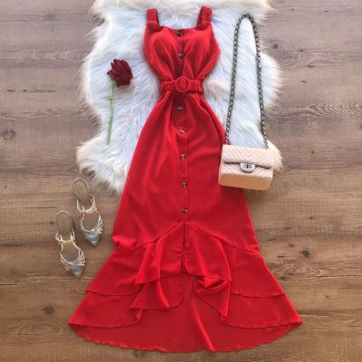 VESTIDO LONGUETE