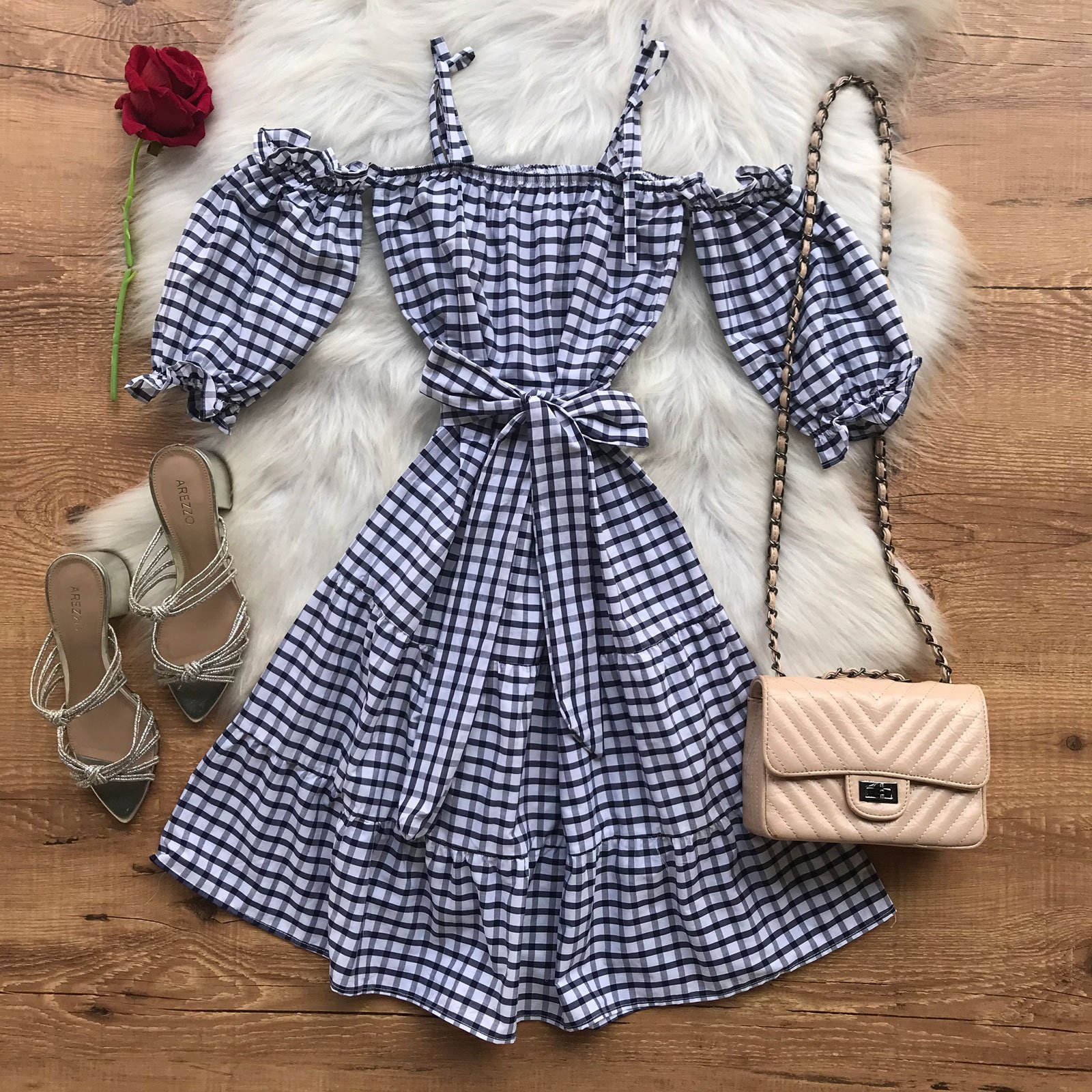 VESTIDO XADREZ VICHY VESTIDO XADREZ VICHY