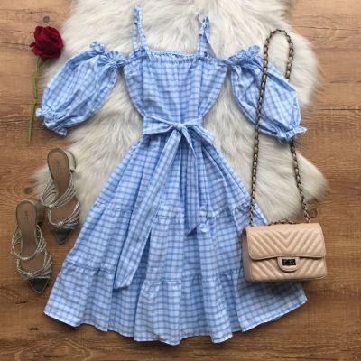 VESTIDO XADREZ VICHY