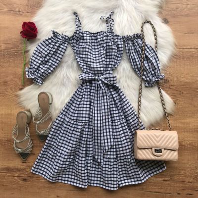 VESTIDO XADREZ VICHY