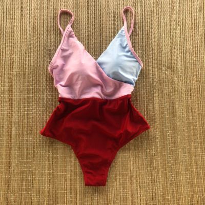 Body Maiô Recortes - Vermelho