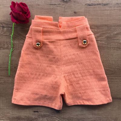 SHORT TECIDO TRABALHADO