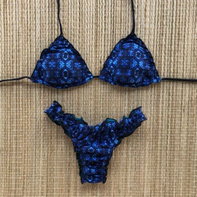 Biquini Ripple Dupla Face