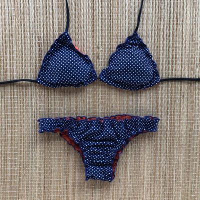 Biquini Ripple Dupla Face