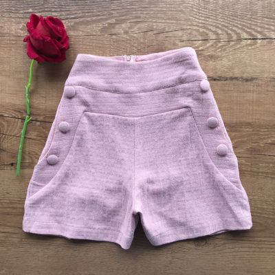 SHORT TECIDO TRABALHADO