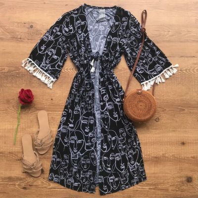 Saída de Praia Longa Kimono