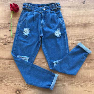 CALÇA JEANS MOM